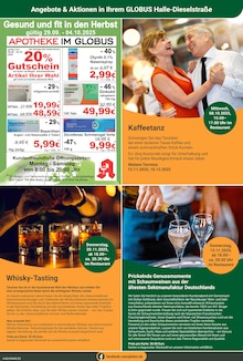 Nasenspray im aktuellen GLOBUS Prospekt (Halle (Saale)) Nasenspray im GLOBUS Prospekt "Aktuelle Angebote" mit 27 Seiten (Halle (Saale))