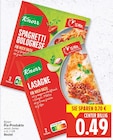 Spaghetti Bolognese von Knorr für 0,49 € bei E center im Angebot Spaghetti Bolognese von Knorr im aktuellen E center Prospekt