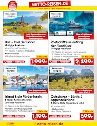 Netto Marken-Discount Discounter Reisen im Prospekt 