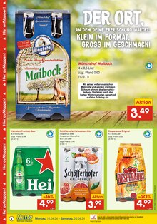 Heineken im Netto Marken-Discount Prospekt "DER ORT, AN DEM DU IMMER AUSGEZEICHNETE PREISE FINDEST." mit 6 Seiten (Gelsenkirchen)