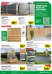 Aktueller Hagebaumarkt Prospekt mit Zaun Sichtschutz, "GENIESSE DIE KRAFT DER SONNE", Seite 9