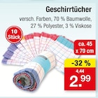 Geschirrtücher im aktuellen Zimmermann Prospekt