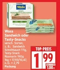 Sandwich Schnittlauch von Wasa für 1,99 € bei EDEKA im Angebot Sandwich Schnittlauch von Wasa im aktuellen EDEKA Prospekt