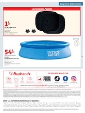 Promos Piscine dans le catalogue "PETIT DÉJ & GOÛTER" de Auchan Supermarché Piscine en promo dans le catalogue Auchan Supermarché à la page 35