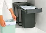 Aktuelle Mülleimer Angebote bei Hellweg in Hamm Aktuelles ausziehbarer Einbaumülleimer „Sort & Go“ Angebot bei Hellweg in Hamm ab 69,99 €