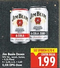 & Cola im Angebot bei E center in Hennigsdorf & Cola Angebote von Jim Beam bei E center Hennigsdorf für 1,99 €