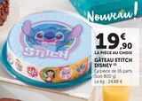 Gâteau Stitch - DISNEY - Super U à Nanterre Gâteau Stitch - DISNEY en promo chez Super U Nanterre à 19,90 €