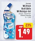 WC-Frisch Kraft Aktiv WC-Reiniger-Gel von Henkel für 1,49 € bei EDEKA im Angebot WC-Frisch Kraft Aktiv WC-Reiniger-Gel von Henkel im aktuellen EDEKA Prospekt