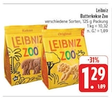 Butterkekse Zoo Angebote von Leibniz bei EDEKA Fürth für 1,29 €
