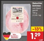 Gekochter Schinken im Angebot bei Netto Marken-Discount in Erkrath Gekochter Schinken Angebote bei Netto Marken-Discount Erkrath für 1,29 €