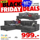 Clyde Wohnlandschaft Angebote von Seats and Sofas bei Seats and Sofas Offenbach für 999,00 €