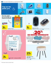 Prix et réduction Eponge dans le prospectus Carrefour en cours Offre Eponge dans le catalogue Carrefour du moment à la page 76