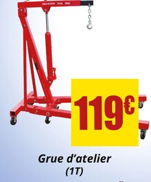 Grue d’atelier (1t) - Carter-Cash à Reims Grue d’atelier (1t) en promo chez Carter-Cash Reims à 119,00 €