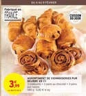 Promo Assortiment de viennoiseries pur beurre X9 à 3,99 € dans le catalogue Intermarché à Céret