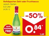 Aktuelle Sekt Angebote bei Netto Marken-Discount in Wuppertal Aktuelles Sekt oder Fruchtsecco Angebot bei Netto Marken-Discount in Wuppertal ab 0,84 €