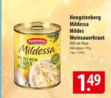 Mildessa Mildes Weinsauerkraut Angebote von Hengstenberg bei famila Nordost Neustadt für 1,49 €