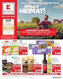 Kaufland Prospekt für Brandenburg mit 62 Seiten Kaufland Prospekt für Brandenburg: "Aktuelle Angebote", 62 Seiten, 17.07.2025 - 23.07.2025