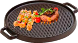 2-in-1-Grillplatte Rund Angebote von BBQ BOSS bei E center Rostock für 14,99 €