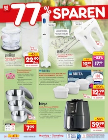 Kühlschrank im Netto Marken-Discount Prospekt "Aktuelle Angebote" mit 60 Seiten (Rosenheim)