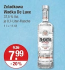 Wodka De Luxe im Angebot bei V-Markt in Kempten Wodka De Luxe Angebote von Zoladkowa bei V-Markt Kempten für 7,99 €
