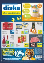 Aktueller diska Discounter Prospekt in Gersdorf und Umgebung, "alles an deinem ort." mit 12 Seiten, 29.09.2025 - 04.10.2025