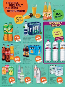 Coca Cola im tegut Prospekt "tegut… gute Lebensmittel" mit 23 Seiten (Mannheim)