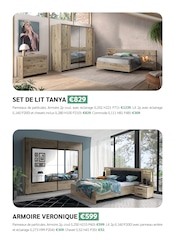 Promos Lit dans le catalogue "Livraison offerte dès €500 d'achat de meubles" de Crack Lit en promo dans le catalogue Crack à la page 22