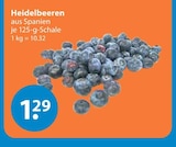 Heidelbeeren im V-Markt Prospekt Heidelbeeren im aktuellen V-Markt Prospekt für 1,29 €
