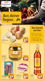 Mettwurst Angebot im aktuellen REWE Prospekt auf Seite 9