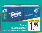 Tempo im EDEKA Prospekt Taschentücher von Tempo im aktuellen EDEKA Prospekt für 1,99 €