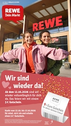 REWE Prospekt "Dein Markt", 32 Seiten, 12.10.2026 - 12.10.2026 Aktueller REWE Prospekt, "Dein Markt", mit Angeboten der Woche, gültig von 12.10.2026 bis 12.10.2026