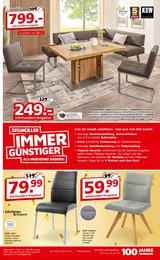 Stuhl Angebot im aktuellen Segmüller Prospekt auf Seite 15
