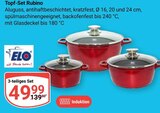 Topf-Set Rubino Angebote von ELO bei GLOBUS Zwickau für 49,99 €