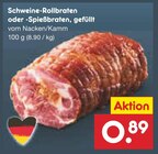 Schweine-Rollbraten Angebote bei Netto Marken-Discount Kaufbeuren für 0,89 €
