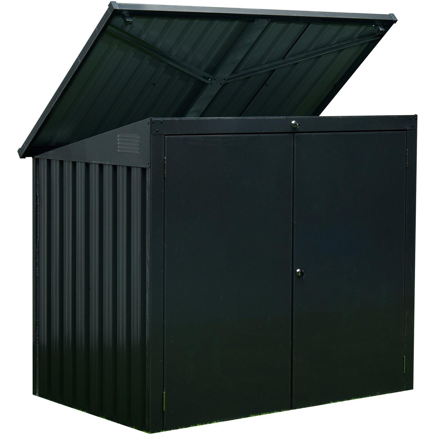 OBI Wasserburg - Mülleimer-Garage 158 cm x 101 cm Mülleimer-Garage 158 cm x 101 cm Angebot bei OBI Wasserburg im Prospekt ORDNUNG IM GARTEN
