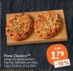 Aktuelle Pizza Angebote bei tegut in Augsburg Aktuelles Pizza Classico Angebot bei tegut in Augsburg ab 1,79 €