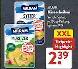 Käsescheiben bei ALDI SÜD im Erolzheim Prospekt für 2,39 €