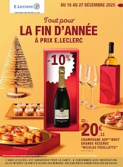 Catalogue E.Leclerc à Bayeux cette semaine, valable du 16/12/2025 au 27/12/2025 Prospectus E.Leclerc à Bayeux, "Tout pour LA FIN D'ANNÉE À PRIX E.LECLERC", 72 pages de promos valables du 16/12/2025 au 27/12/2025