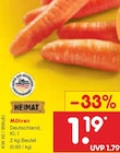 Möhren von HEIMAT für 1,19 € bei Netto Marken-Discount im Angebot Möhren von HEIMAT im aktuellen Netto Marken-Discount Prospekt