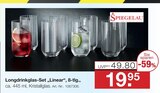 Longdrinkglas-Set „Linear“, 8-tlg. im Angebot bei Möbel Inhofer in Reutlingen Longdrinkglas-Set „Linear“, 8-tlg. Angebote von Spiegelau bei Möbel Inhofer Reutlingen für 19,95 €