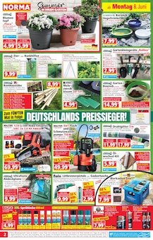 Norma Prospekt der Woche "Mehr fürs Geld" Seite 2, 08.06.2026 bis 13.06.2026 für Weiden Aktueller Norma Prospekt "Mehr fürs Geld" Seite 2 von 21 Seiten für Weiden