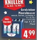 Aktuelle Gerolsteiner Angebote bei E center in Neuss Aktuelles Mineralwasser Angebot bei E center in Neuss ab 4,99 €