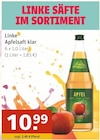 Apfelsaft klar von Linke im aktuellen GetränkeLand Mayer Prospekt für 10,99 €