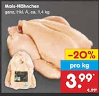 Mais-Hähnchen Angebote bei Netto Marken-Discount Braunschweig für 3,99 €