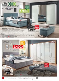Boxspringbett im XXXLutz Möbelhäuser Prospekt NR. 1 BEIM PREIS auf S. 20