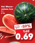 Kaufland - Ital. Wassermelone Angebot im Prospekt Ital. Wassermelone bei Kaufland im Prospekt "" für 0,69 €