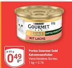 Gourmet Gold Katzennassfutter Angebote von Purina bei GLOBUS Altenburg für 0,49 €