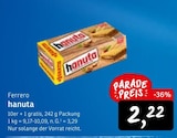 hanuta bei Konsum im Dresden Prospekt für 2,22 €
