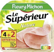 Casino Supermarchés Albi - Jambon le supérieur nature Promo Jambon le supérieur nature dans le catalogue Casino Supermarchés "Faites-vous plaisir cet été !" à Albi