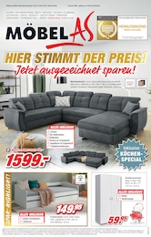 Möbel AS Prospekt für Biblis: "HIER STIMMT DER PREIS! Jetzt ausgezeichnet sparen!", 16 Seiten, 14.02.2026 - 28.02.2026